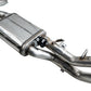 AWE Tuning 22-24 Ford Bronco Raptor 4WD Dual BashGuards Cat-Back SwitchPath Exhaust (No Tips)