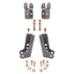 Synergy 2018+ Wrangler JL/JLU Front and Rear Lower Shock Relocation Kit