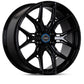 Vossen HF6-4 20x9.5 - 6x139.7 - ET30 - Deep - 106.1 - Gloss Black Wheel