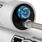 Fox 07+ Jeep JK 2.0 Factory Series 11.6in. Smooth Body R/R Rear Shock w/CD Adj. / 4-6in. Lift