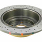 DBA 02-06 WRX / 98-07 Impreza 2.5L RS Rear Drilled & Slotted 4000 Series Rotor
