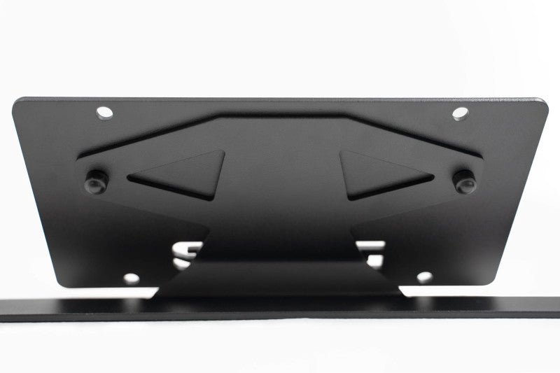 DV8 Offroad 2021 Ford Bronco | Capable Bumper Slanted Front License Plate Mount