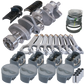 Eagle Chevy LT1 350 1Pc 3.480in Crank 5.700in H-Beam -5cc Flat Top 4.060in Pistons Rotating Assembly