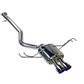 REMARK 2022+ Toyota GR Corolla Catback Exhaust - Dual Tips Center Exit (Burnt SS)