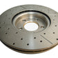 DBA 06+ MazdaSpeed3 Front Drilled & Slotted Street Series Rotor