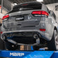 MBRP 2012+ Jeep Grand Cherokee SRT 6.4L 3in Dual Rear Exit T304SS Catback Exhaust - CF Tips