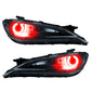Oracle 15-17 Chrysler 0 LED Headlight Halo Kit - Red