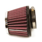 K&N Filter Universal Clamp-On Filter 2in Flange / 2-23/32in Base / 3in x 2in Top / 2-3/4in Height