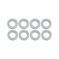 WIlwood Washer Kit .328 ID x .562 OD x .063 - Silver (Pack of 8)
