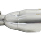 aFe Takeda 2.5in 304 Stainless Steel Clamp-on Exhaust Tip Drivers Side 2.5in Inlet 4inDual- Polished