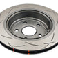 DBA 09 Pontiac G8 V8 6.0L Rear Slotted 4000 Series Rotor