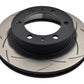 DBA 2008+ Toyota Hilux 4x4 Front Slotted Street Series T2 Brake Rotor