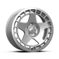 Fifteen52 Turbomac 17x7.5 +30 73.10mm Center Bore Speed Silver Wheel