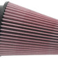 K&N Universal Clamp-On Air Filter 3-1/2in 10 Degree Flange 5-3/4in B 4-1/2in x 3-1/4in T 7in H