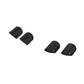 MBRP 15-24 Ford Mustang T304 SS 4in OD / 6.5in Length Quad Tip Cover Kit - Black Tip