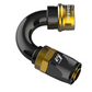 GReddy PRO/SPEC AN06 120 Degree Quick-Release Swivel Hose End(s) - Black / Gold