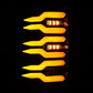 AlphaRex 07-13 GMC Sierra 1500/2500HD/3500HD Luxx Series LED Tail Lights - Alpha Black