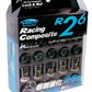 Project Kics 12X1.50 Black R26 Lug Nuts - 16+4