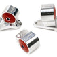 Innovative 92-95 Civic B/D Series Black Aluminum Mounts 75A Bushings (3 Bolt)