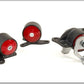 Innovative 96-00 Civic B/D Series Black Steel Mounts 85A Bushings (2 Bolt)