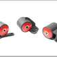 Innovative 92-95 Civic B/D Series Black Steel Mounts 75A Bushings (3 Bolt)