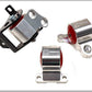 Innovative 96-00 Civic B/D Series Silver Aluminum Mounts 60A Bushings (2 Bolt)