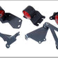 Innovative 88-91 Civic B-Series Black Steel Mounts 60A Bushings (Cable to Hydro Conversion)