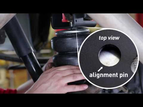 Firestone Ride-Rite Replacement Air Helper Spring Rear Service Part 1T14C-1 (W217602107)