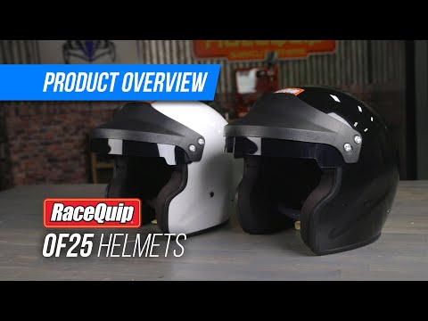 RaceQuip OF25 SA2025 GLBLK MED HELMET
