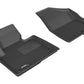 3D MAXpider 2013-2019 Hyundai Santa Fe Sport/Santa Fe/Santa Fe Xl Kagu 1st Row Floormat - Black