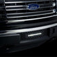 Putco 11-14 Ford F-150 EcoBoost SS Black Punch Bumper Grille Insert w/ 10in Luminix Light Bar