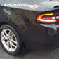 Rally Armor 13-16 Dodge Dart Black UR Mud Flap w/ Grey Logo