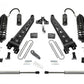 Fabtech 17-21 Ford F250/F350 4WD Diesel 6in Rad Arm Sys w/4.0 & 2.25