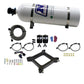 Nitrous Express 4150 Assassin Plate Stage 6 Nitrous Kit (50-300HP) w/15lb Bottle