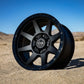 ICON Rebound 17x8.5 6x135 6mm Offset 5in BS 87.1mm Bore Double Black Wheel
