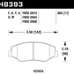 Hawk 13-15 Honda Civic Si DTC-60 Front Race Brake Pads