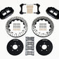 Wilwood Narrow Superlite 6R Front Hat Kit 12.88in Drilled 1994-2004 Mustang