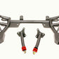 BMR 93-02 F-Body K-Member w/ Turbo SBC/BBC Motor Mounts and STD. Rack Mounts - Black Hammertone