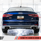 AWE Tuning Audi B9 S5 3.0T Touring Edition Exhaust - Chrome Silver Tips (102mm)