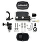 Wilwood Compact Tandem M/C - 15/16in Bore w/Bracket and Valve fits Mustang (Pushrod) - Black