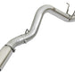 aFe ATLAS 5in DPF-Back Aluminized Steel Exhaust System w/Polished Tips 2017 GM Duramax 6.6L (td) L5P