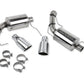ROUSH 2011-2014 Ford Mustang V6 Enhanced Sound Dual Axle-Back w/ Round Tips