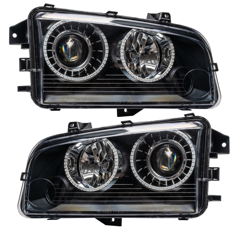 Oracle 08-10 Dodge Charger SMD HL (HID) - ColorSHIFT w/ 2.0 Controller