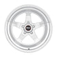 Weld S105 20x8 Ventura 5x127 ET00 BS4.50 Gloss Silver MACH DIA 78.1