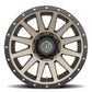 ICON Compression 20x10 8x180 -19mm Offset 4.75in BS 124.2mm Bore Bronze Wheel
