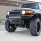 N-Fab M-RDS Front Bumper 06-17 Toyota FJ Cruiser - Tex. Black w/Silver Skid Plate