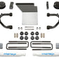Fabtech 14-18 GM K1500 w/OE Alum. UCA 4in Uniball UCA System w/Rear Perf. Shocks