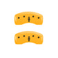 MGP 4 Caliper Covers Engraved Front & Rear Lincoln Black finish silver ch