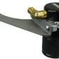 Moroso 15-18 Ford Mustang EcoBoost Air/Oil Separator Catch Can - Small Body - Billet Aluminum -Black