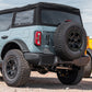 Corsa 21-22 Ford Bronco 2.7L 4-Door 2.75in Cat-Back Dual Rear Exhaust w/ 4in Straight-Cut Black Tips